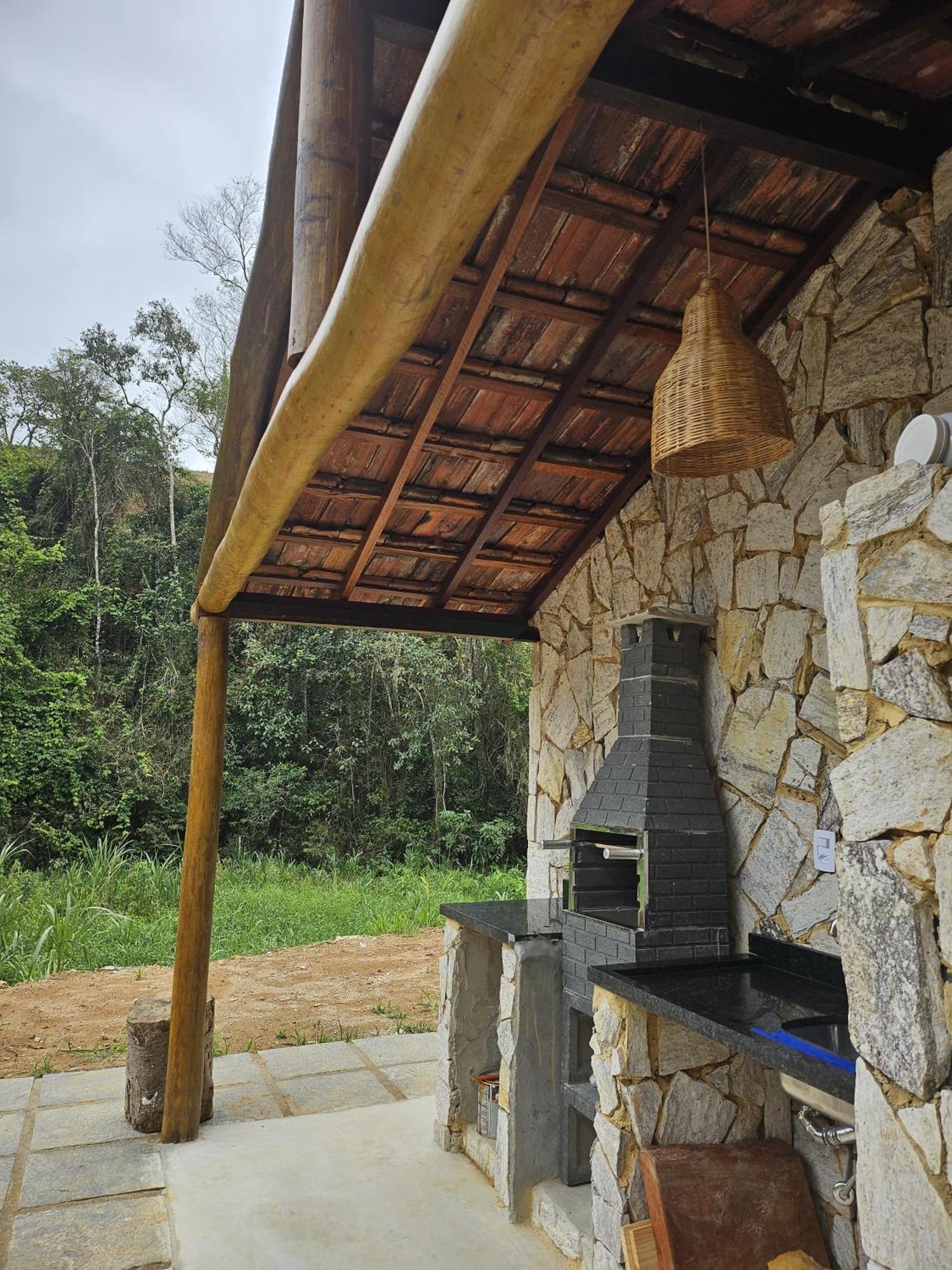 Casa Di Pedra Com Linda Vista Para Natureza - מיגל פריירה מראה חיצוני תמונה