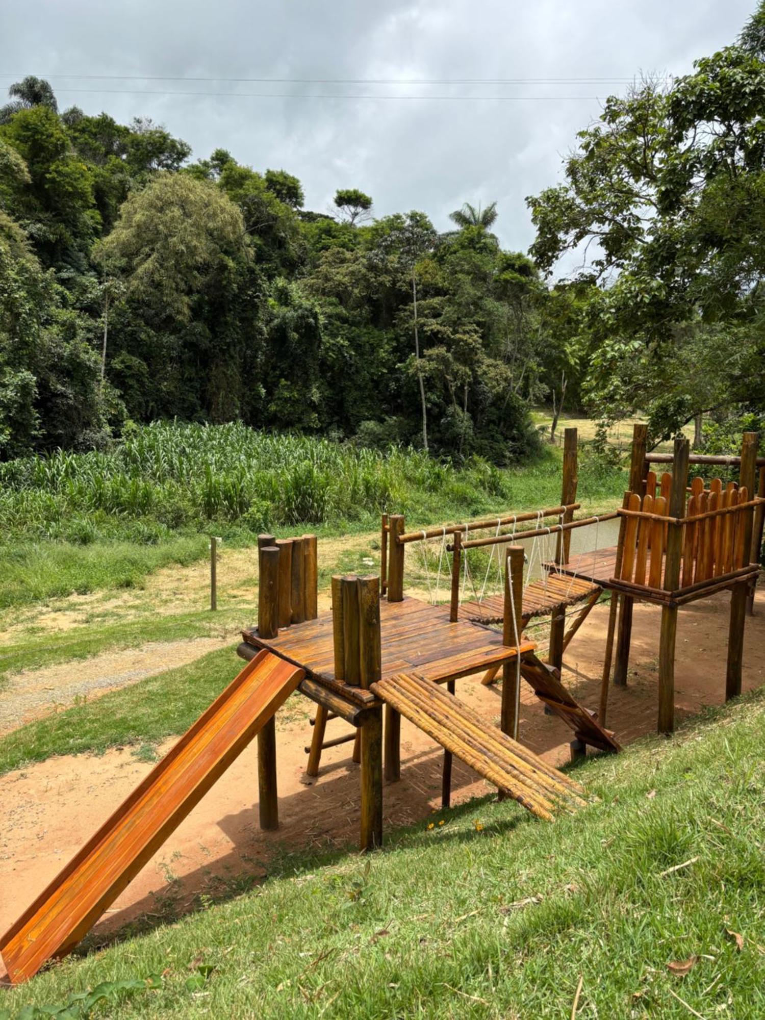 Casa Di Pedra Com Linda Vista Para Natureza - מיגל פריירה מראה חיצוני תמונה